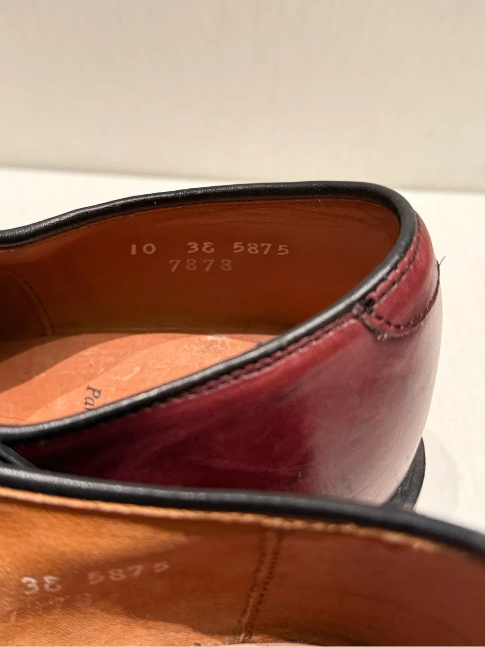 Allen Edmonds Oxford Dress Shoes -Size 10 3E (Wide) Burgundy/Oxblood Men’s